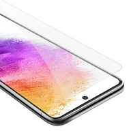 Szkła hartowane na telefon - Szkło Hartowane Do Samsung Galaxy A73 5G w KRYSTALICZNIE PRZEZROCZYSTE Folia pancerna Ochronny Tempered Glass Cadorabo - miniaturka - grafika 1