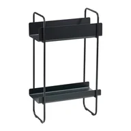 Konsole i sekretarzyki - Czarna metalowa konsola 24x48 cm A-Console – Zone - miniaturka - grafika 1