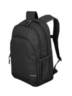 Torby na laptopy - travelite Bagaż podręczny plecak z wyściełaną kieszenią na laptopa, plecak na laptopa o przekątnej ekranu 15,6", KICK OFF, plecak dzienny na urlop i sport, 45 cm, 22 litry, czarny, Rucksack 45 cm, - miniaturka - grafika 1