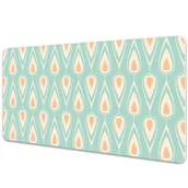 Podkładki na biurko - Podkładka mata ochrona biurka Retro tapeta 90x45cm - miniaturka - grafika 1