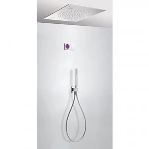 Tres 9286562 9286562 ESPACIO Podtynkowy termostatyczny elektroniczny zestaw prysznicowy SHOWER - Akcesoria hydrauliczne - miniaturka - grafika 1