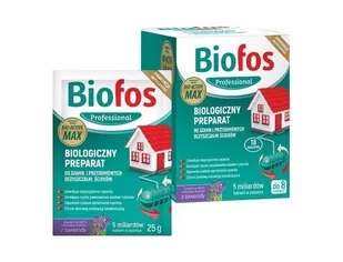 Inco-Varitas Biologiczny preparat do szamb Biofos Professional saszetka 25 g - Środki do kuchni i łazienki - miniaturka - grafika 1
