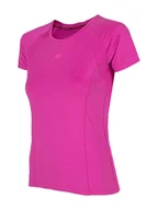 Koszulki sportowe damskie - 4F T-shirt funkcyjny w kolorze różowym - miniaturka - grafika 1