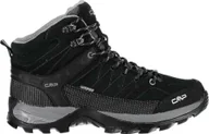 Buty trekkingowe męskie - Buty trekkingowe męskie CMP Rigel Mid Trekking Shoe Wp Nero/Grey r. 45 (3Q12947-73UC) - miniaturka - grafika 1