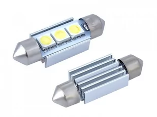 Żarówka samochodowa LED VISION C5W C10W SV8.5 36mm 12V 3x 5050 SMD LED, CANBUS, biała, 2 szt. - Żarówki samochodowe - miniaturka - grafika 1