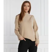 Swetry damskie - Tommy Hilfiger Golf | Loose fit | z dodatkiem wełny - miniaturka - grafika 1