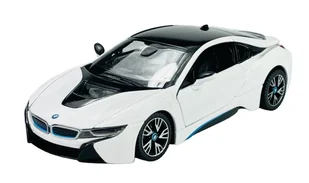 RASTAR BMW i8 BIAŁY 1:24 56500 - Samochody i pojazdy dla dzieci - miniaturka - grafika 1