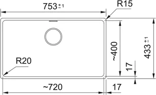 Zlew FRANKE Maris MRG 110-72 onyx (125.0687.261) - Zlewozmywaki - miniaturka - grafika 2