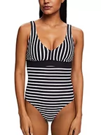Stroje kąpielowe - ESPRIT Bodywear damski kostium kąpielowy Hamptons Beach AY RCSpad. Strój kąpielowy, czarny 3, 40, Black 3, 40 - miniaturka - grafika 1