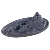 Kadzidła i dodatki - Aromandise Les Encens du Monde, podstawka porcelanowa, fontanna-góry, na kadzidełka, 1 sztuka - miniaturka - grafika 1