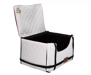lux comfort car transporter for dogs from Golden Group - White - Sprzęt podróżny i transportery dla psów - miniaturka - grafika 1