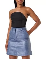 Spódnice - BOSS Damska spódnica C_semara skórzana, Open Miscellaneous965, 38 - miniaturka - grafika 1