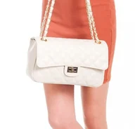 Torebki damskie - Torebka skórzana pikowana - (6931) - miniaturka - grafika 1