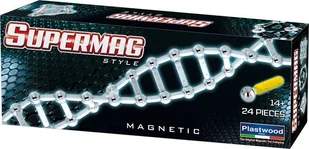 PlastWood Supermag, klocki magnetyczne Magnetic - Klocki - miniaturka - grafika 1