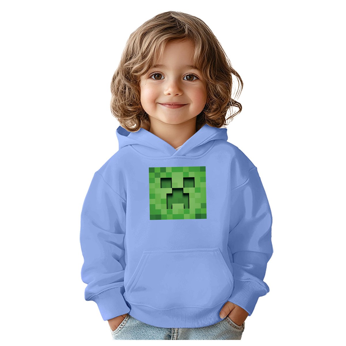 BLUZA DZIECIĘCA MINECRAFT 128-134 CHŁOPIĘCA DZIEWCZĘCA PREZENT