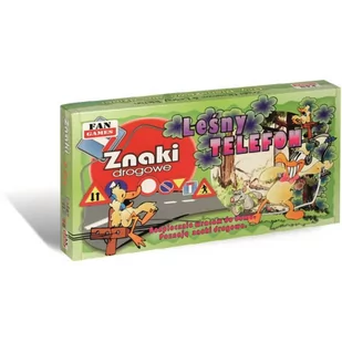 Fan Games Znaki Drogowe plus Leśny Telefon - Gry planszowe - miniaturka - grafika 1