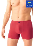 Majtki męskie - SZORTY KEY MXH-328 B25 CE (kolor ceglasty, rozmiar XXL) - miniaturka - grafika 1