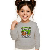 Bluzy dla dziewczynek - BLUZA DZIECIĘCA 67 SIX SEVEN VIRAL DLA CHŁOPCA DZIEWCZYNKI 134-140 - miniaturka - grafika 1