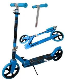 Duża Hulajnoga H4AA Niebieska Składana R-Sport koła 200 mm do 100 kg - Hulajnogi - miniaturka - grafika 1