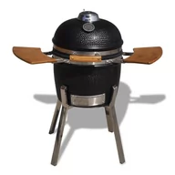 Grille - Ceramiczny grill VIDAXL Kamado z wędzarnią, 81 cm - miniaturka - grafika 1