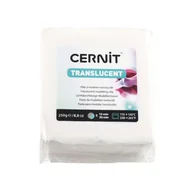 Masy plastyczne - Modelina Cernit Transparentna Biała 250g - miniaturka - grafika 1