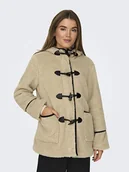 Bluzy damskie - ONLY Płaszcz w kolorze beżowym - miniaturka - grafika 1