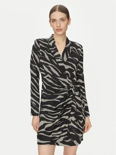 DKNY Sukienka koktajlowa DD4J6D32 Czarny Slim Fit - Sukienki - miniaturka - grafika 1
