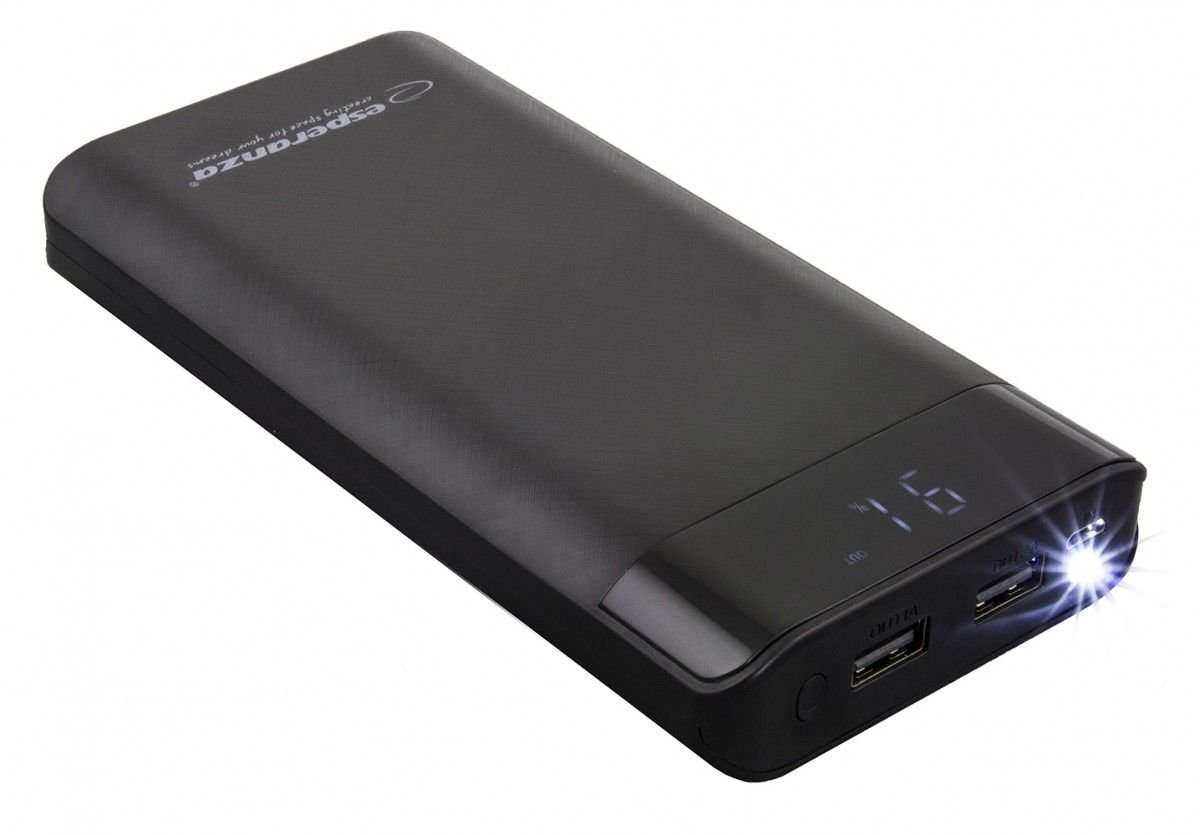 Esperanza Photon 17400 mAh Czarny EMP120K