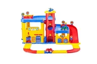 Tory, garaże, parkingi - Viking Toys Viking City Garaż Dwupoziomowy Ze Schodami 55029 % - miniaturka - grafika 1