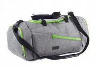 Akcesoria podróżnicze - Torba sportowa fitness podróżna kieszeń na buty - miniaturka - grafika 1