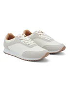 Trampki męskie - Freyling Sneakersy w kolorze biało-szarym - miniaturka - grafika 1