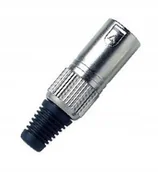 Złącza, przejściówki, adaptery - Proel Stage Equipment XLR3MVPRO XLR 3-pin męskie profesjonalne - miniaturka - grafika 1