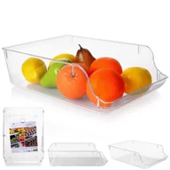 Pojemniki kuchenne - Organizer Do Lodówki Pojemnik Kuchenny Na Produkty Żywność 35X22,5X10 Cm - miniaturka - grafika 1