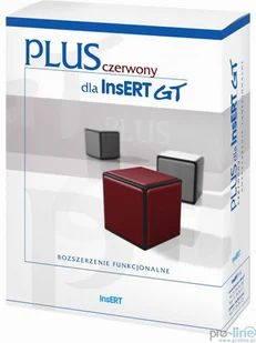 Program Insert czerwony PLUS dla InsERT GT CPLUS - Programy finansowe i kadrowe - miniaturka - grafika 1