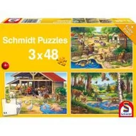 Puzzle - Schmidt Spiele Spiele, puzzle Moje ulubione zwierzęta - miniaturka - grafika 1