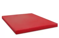 Prześcieradła - Prześcieradło jersey z gumką 120x200 cm czerwony - miniaturka - grafika 1