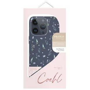 Etui UNIQ Coehl Prairie Apple iPhone 15 Pro granatowy/lavender blue - Etui i futerały do telefonów - miniaturka - grafika 4