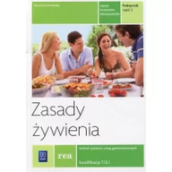 Podręczniki dla szkół zawodowych - Zasady żywienia cz.2 Kwalifikacja T.15.1 REA-WSiP - miniaturka - grafika 1