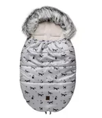 Śpiworki dla dzieci - Pinokio, Śpiworek do wózka, Winter, Szary, 0-24m - miniaturka - grafika 1