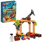 Klocki - LEGO City Wyzwanie kaskaderskie atak rekina 60342 - miniaturka - grafika 1