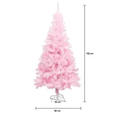 Choinki - Różowa sztuczna choinka - w kilku rozmiarach - 150 cm-owa - miniaturka - grafika 1