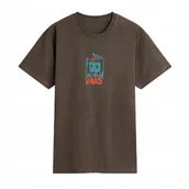 Koszulki męskie - T-shirt Męski VANS Dollface SS Turkish Coffee VN000M5GD4C1 M - miniaturka - grafika 1