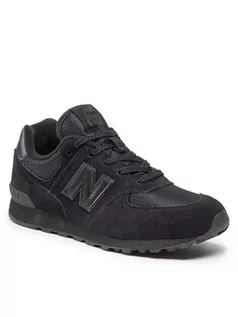 Buty dla chłopców - New Balance Sneakersy GC574EVE Czarny - grafika 1