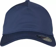 Czapki męskie - Flexfit unst Construct manufactured Tech Cap unisex dla kobiet i mężczyzn, odpornych na warunki atmosferyczne Cap z innowacyjnego materiału, niebieski, S/M 6277UT - miniaturka - grafika 1