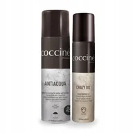 Środki do obuwia i ubrań - Olejek Crazy Oil z Impregnatem Antiacqua Czarna do Butów Coccine Zestaw 2w1 - miniaturka - grafika 1