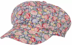 Czapka Newsboy Little Flowers by Lipodo, ciemnoniebieski, M (57-58 cm) - Czapki dla dzieci - miniaturka - grafika 1