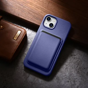 iCarer Case Leather pokrowiec etui z naturalnej skóry do iPhone 14 jasnofioletowy (WMI14220705-LP) (kompatybilne z MagSafe) - Etui i futerały do telefonów - miniaturka - grafika 18