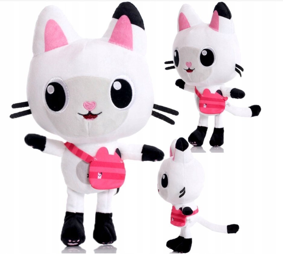 KOCI DOMEK GABI PLUSZOWA MASKOTKA KICIUŚ PANDUŚ KOTEK Z BAJKI PRZYTULANKA