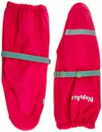 Rękawiczki - Playshoes Dziecięce rękawiczki przeciwdeszczowe, wodoodporne rękawiczki z podszewką polarową, 45 – neonowy róż, 2-4 lat - miniaturka - grafika 1