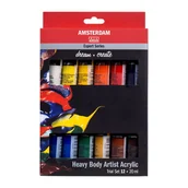 Farby i media malarskie - Talens Amsterdam Expert Farby akrylowe 12x20ml - miniaturka - grafika 1
